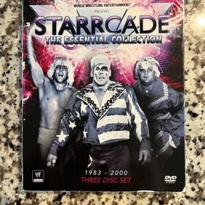 WWE Starrcade The Essential Collection DVD Set - Black, White, Red
